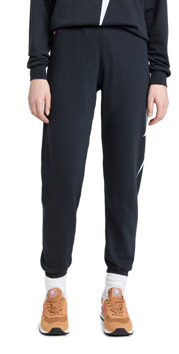 Aviator Nation Bolt Sweatpants in charcoal