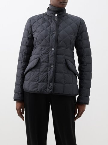moncler - courlis recycled-fibre quilted down jacket - womens - black