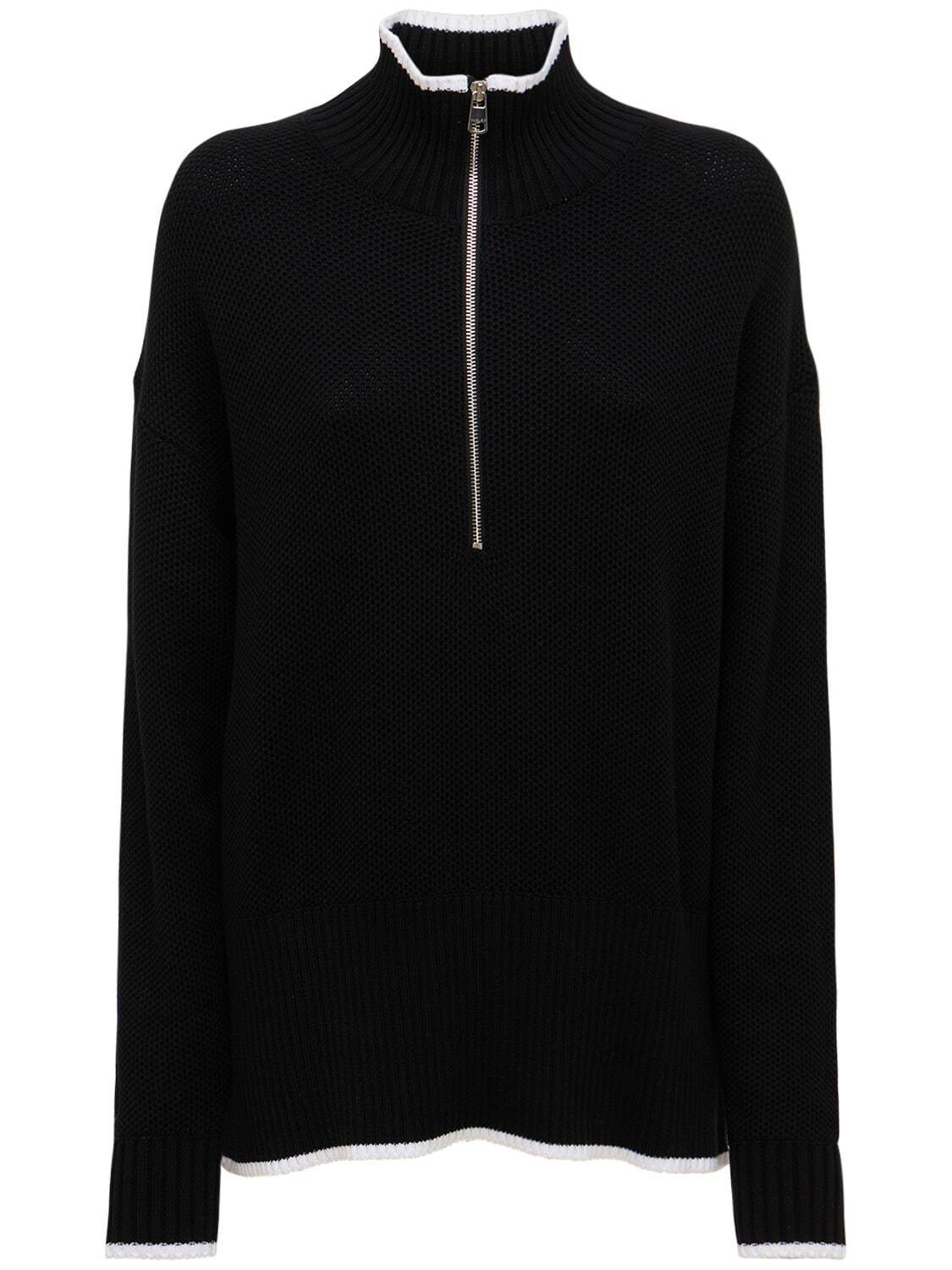VARLEY Cooper Half-zip Sweatshirt in black